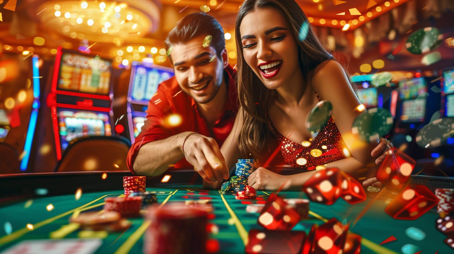 Antarmuka aplikasi baim4d menampilkan meja dealer langsung dan permainan slot